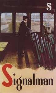 S, viestimies (värillinen litografia) tekijältä English School