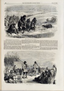 Kohtaus Balaclavasta, The Illustrated London Newsista tekijältä English School