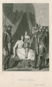 William Shakespearen kohtaus King Johnista tekijältä English School