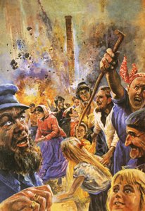 Kohtaus Zolan romaanista 