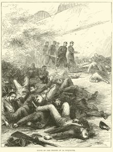 Kohtaus La Roquetten vankilassa, 1871 tekijältä English School