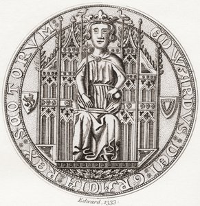 Edward Balliolin sinetti, n. 1283-1367. tekijältä English School