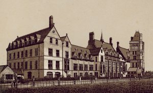 Merimiesten orpokoti, Liverpool (litografia) tekijältä English School