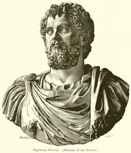 Septimius Severus. (Louvren museo) tekijältä English School