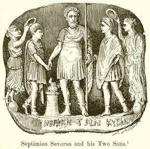 Septimius Severus ja hänen kaksi poikaansa tekijältä English School