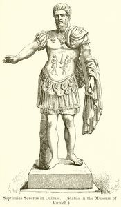 Septimius Severus Cuirassissa. (patsas Münchenin museossa) tekijältä English School