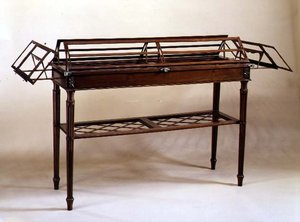 Sekstettin musiikkiteline, 1700-luvun loppu tekijältä English School