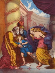 Shakespeare: Andronicus (chromolitho) (kromoliitti) tekijältä English School
