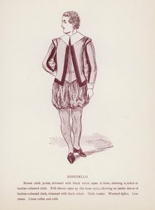 Shakespearen äijän kesyttäminen: Biondello (litho) tekijältä English School