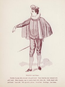 Shakespearen Kesytys: Tranio, 2. mekko (litho) tekijältä English School