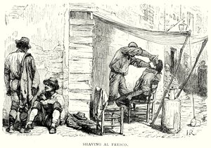 Parranajo Al Fresco (kaiverrus) tekijältä English School