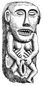 Sheela-na-Gig, Ballinahend Castle, Tipperary, Irlanti tekijältä English School