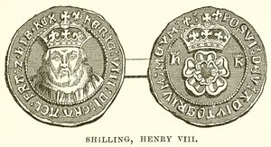 Shilling, Henry VIII tekijältä English School