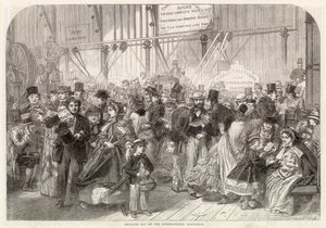 Shillingin päivä kansainvälisessä näyttelyssä 1862 tekijältä English School