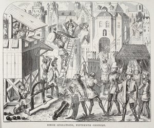 Piiritysoperaatiot, 1500-luku tekijältä English School
