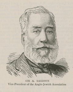 Sir A Sassoon, Anglo-Jewish Associationin varapuheenjohtaja tekijältä English School