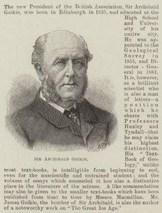 Sir Archibald Geikie (kaiverrus) tekijältä English School