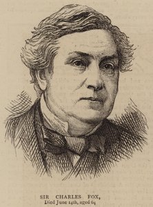 Sir Charles Fox (kaiverrus) tekijältä English School