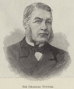 Sir Charles Tupper (kaiverrus) tekijältä English School
