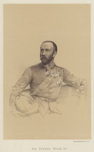 Sir Evelyn Wood, VC (litho) tekijältä English School
