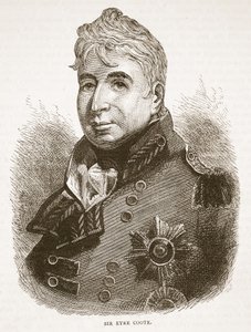 Sir Eyre Coote, kuvitus James Grantin Cassells Illustrated History of Indiasta, pubi. 1879 tekijältä English School