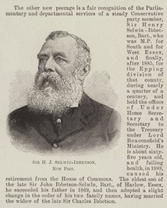 Sir H J Selwin-Ibbetson, New Peer (kaiverrus) tekijältä English School