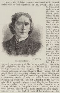 Sir Henry Irving (kaiverrus) tekijältä English School