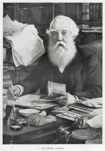 Sir Henry Layard (litografia) tekijältä English School