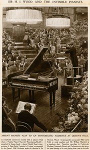 Sir Henry Wood ja näkymätön pianistit tekijältä English School