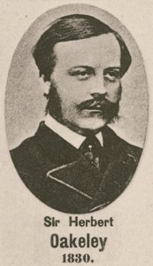 Sir Herbert Oakeley (syväpaino) tekijältä English School