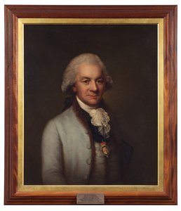 Sir Isaac Heard, sukkanauhakuningas (Garter King of Arms) tekijältä English School