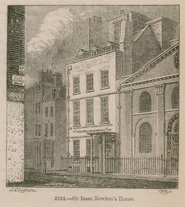 Sir Isaac Newtons House, St Martins Street, Leicester Square Lontoo tekijältä English School