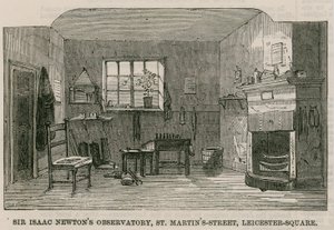 Sir Isaac Newtons Observatory, St Martins Street, Leicester Square Lontoo tekijältä English School