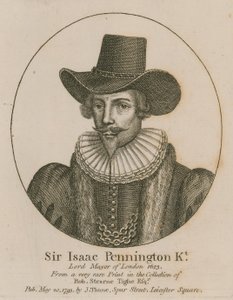 Sir Isaac Pennington, Lontoon pormestari 1643 tekijältä English School