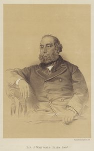 Sir J Whittaker Ellis, Baronet (litho) tekijältä English School