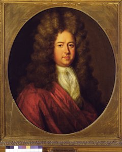 Sir John Gascoigne, 5. Baronet (1661-1728) (öljy kankaalle) tekijältä English School