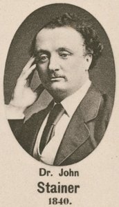 Sir John Stainer (syväpaino) tekijältä English School