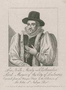 Sir Nicholas Mosley, vaatevalmistaja, Lontoon pormestari, 1599 tekijältä English School