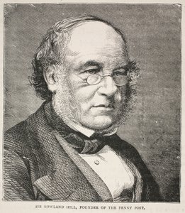 Sir Rowland Hill, Penny Postin perustaja tekijältä English School