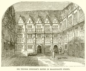 Sir Thomas Greshamsin talo Bishopsgate Streetillä