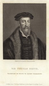 Sir Thomas Smith, englantilainen tutkija, diplomaatti ja poliitikko tekijältä English School