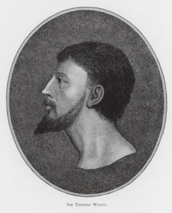Sir Thomas Wyatt (litografia) tekijältä English School