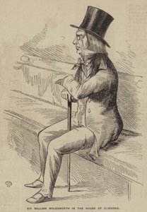 Sir William Molesworth alahuoneessa (kaiverrus) tekijältä English School