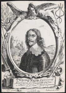 "Sir William Waller, parlamenttiarmeijan kenraalimajuri ritari ja Honoblen jäsen. alahuone tekijältä English School