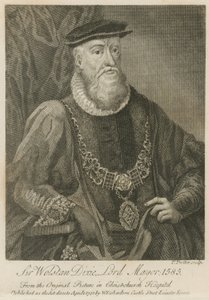Sir Wolstan Dixie, Lontoon pormestari, 1586 tekijältä English School