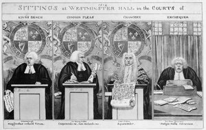 Istunnot Westminster Hallin tuomioistuimissa tekijältä English School