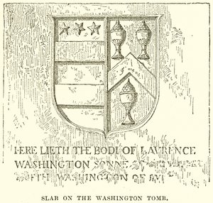 Laatta Washingtonin haudalla