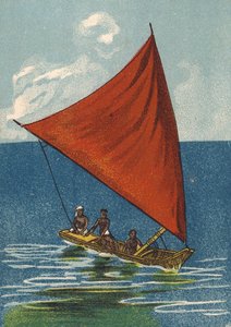 Pieni purjevene, Intia (värilitro) tekijältä English School