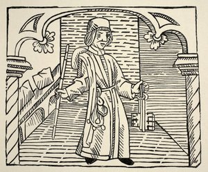 Smith, William Caxtonin Game of Chessistä, pub. 1480 (seepiakuva) tekijältä English School