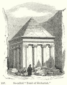 Niin sanottu "Sakarjan hauta" (kaiverrus) (kaiverrus) tekijältä English School